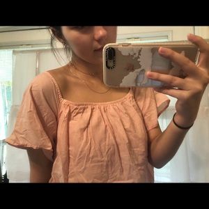 off the shoulder top